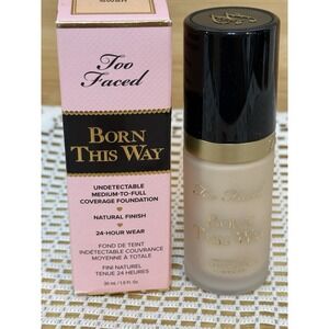 Too Faced Born This Way Foundation Swan 1 oz New In Box-medium To Full Coverage